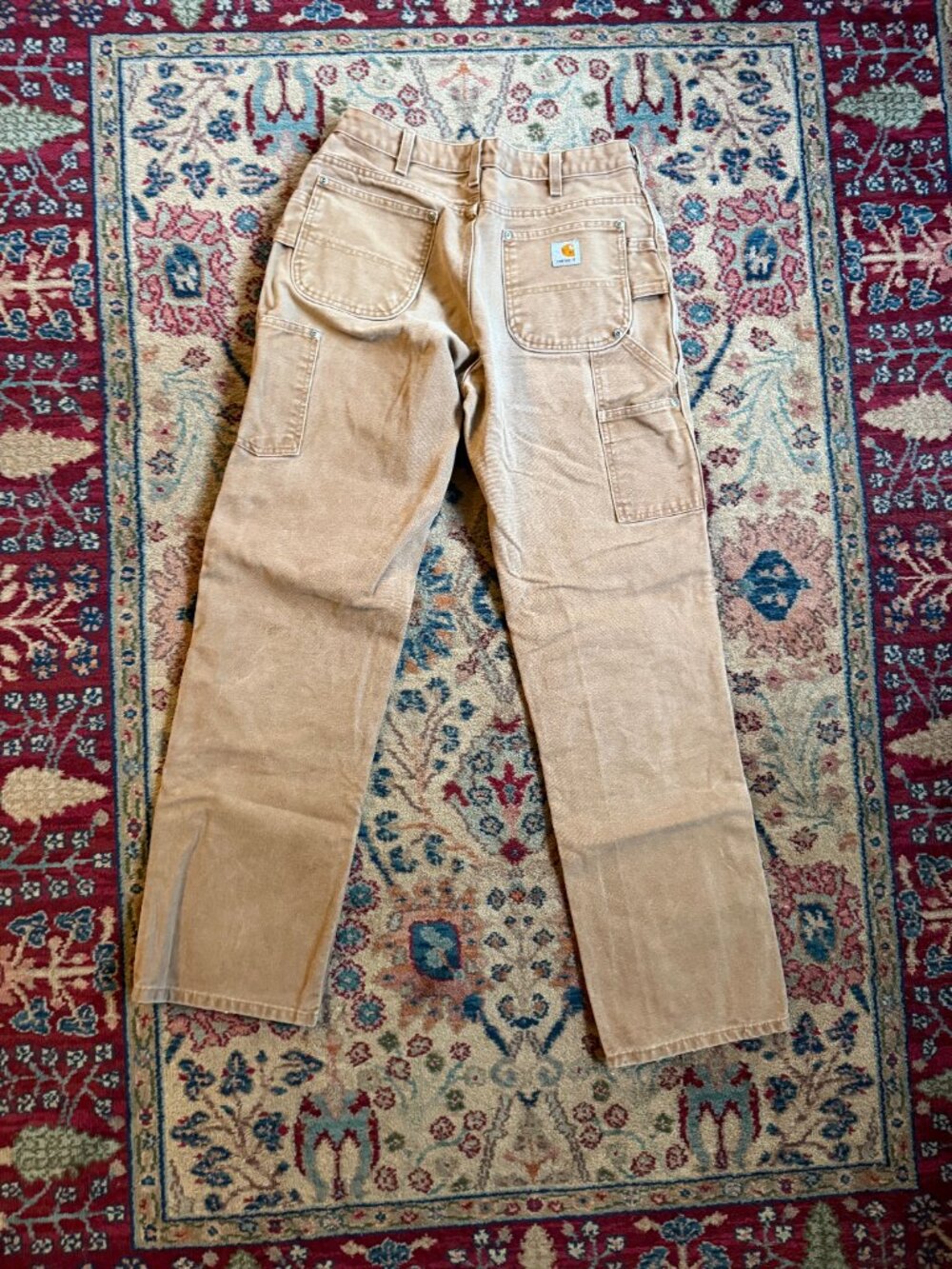 Women's Cut Reinforced Leg Carhartt Work Pants - 32